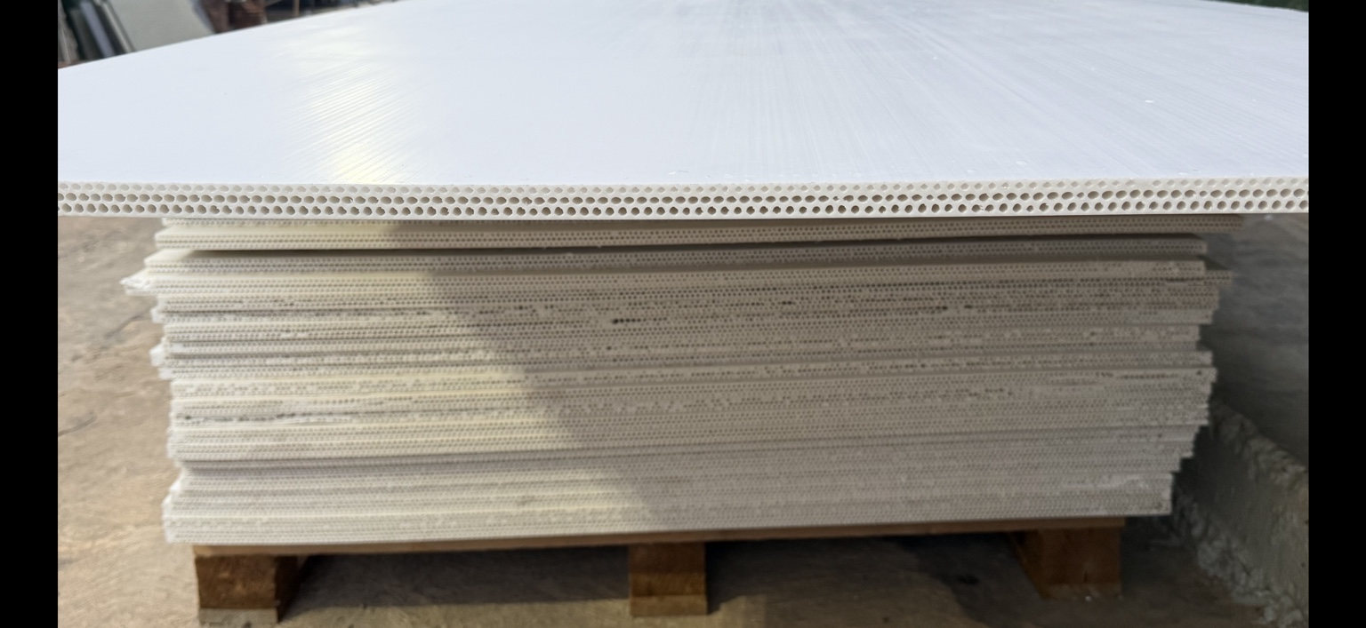 Panneaux plastiques blancs de coffrage Building Material Lux